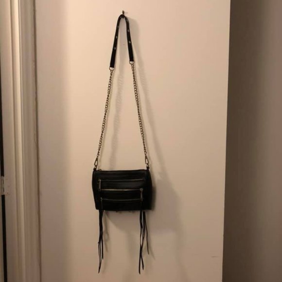 Rebecca Minkoff Moto 3-Zip Crossbody Bag - Picture 1 of 3